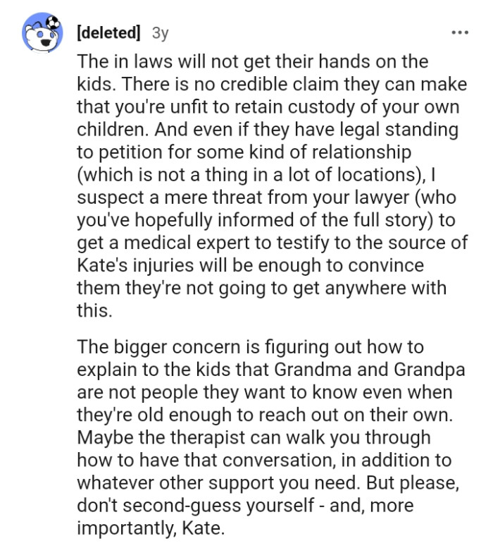 Let's head into the comments section and find out what other Redditors have to say.