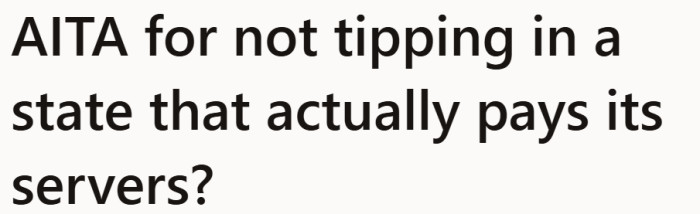 He opens with a straightforward question, but it hints at a much bigger argument about wages and social expectations.