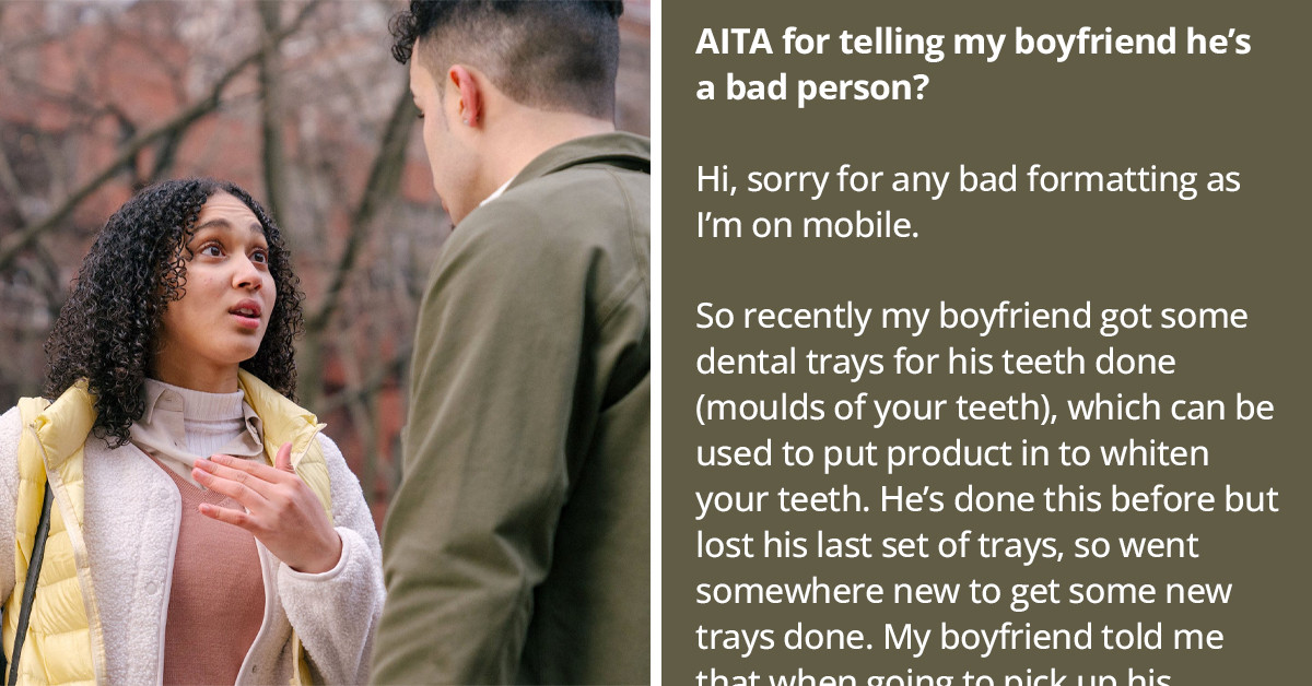 A Young Woman Asks If Lying Is A Red Flag After Witnessing Her Boyfriend Steal From A Dental Clinic