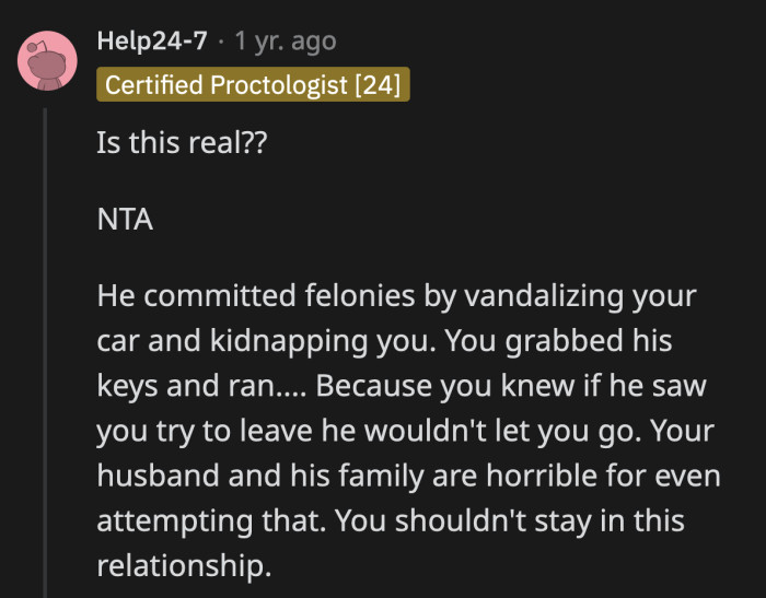 He literally put her job at risk because he has such a thin skin that he can't handle his siblings ribbing him...