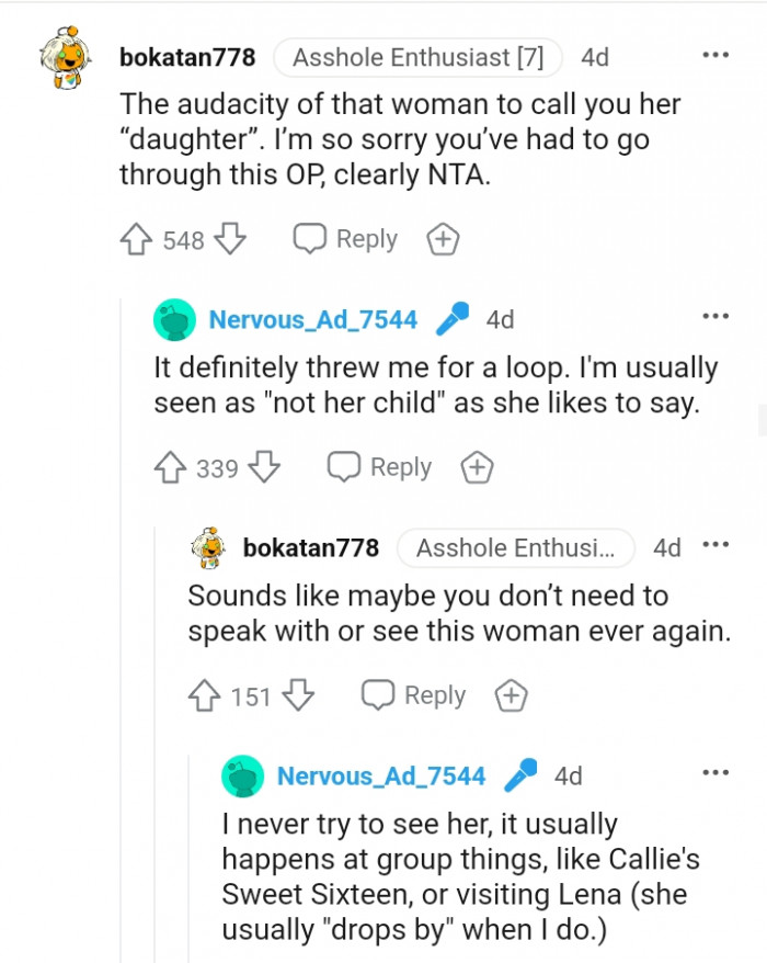 It's the woman's audacity for this Redditor