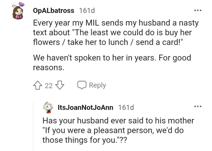 We've gathered some of the comments from other Redditors for you to read through below