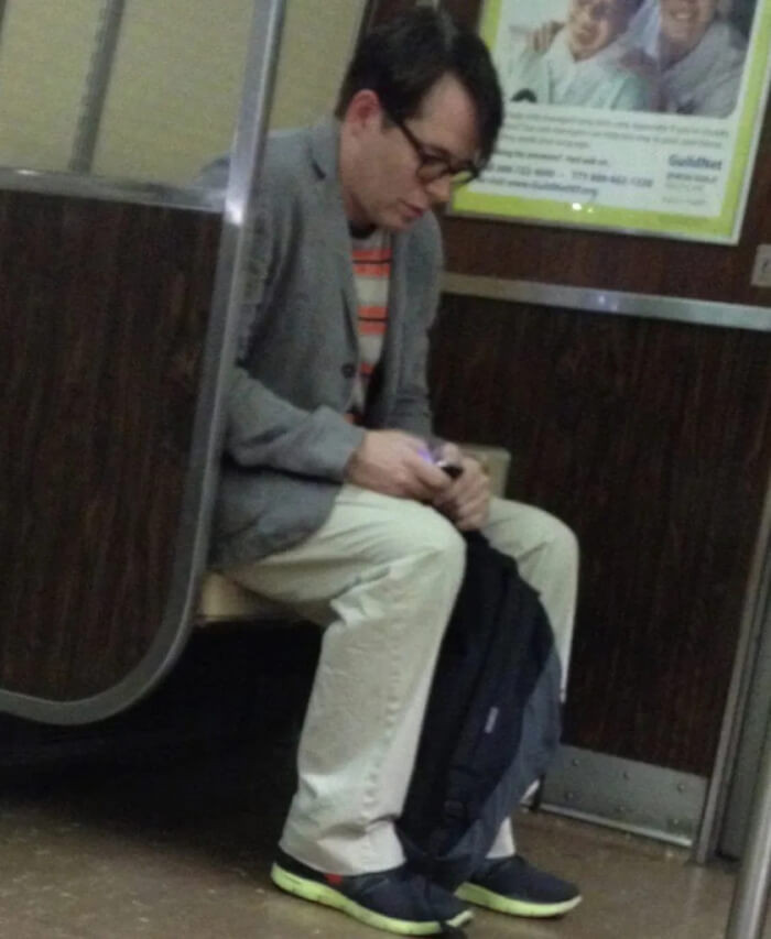 21. Matthew Broderick sighted on public transport