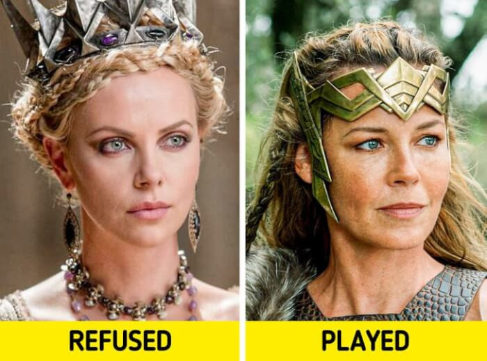 4. Queen Hippolyta: Charlize Theron – Connie Nielsen