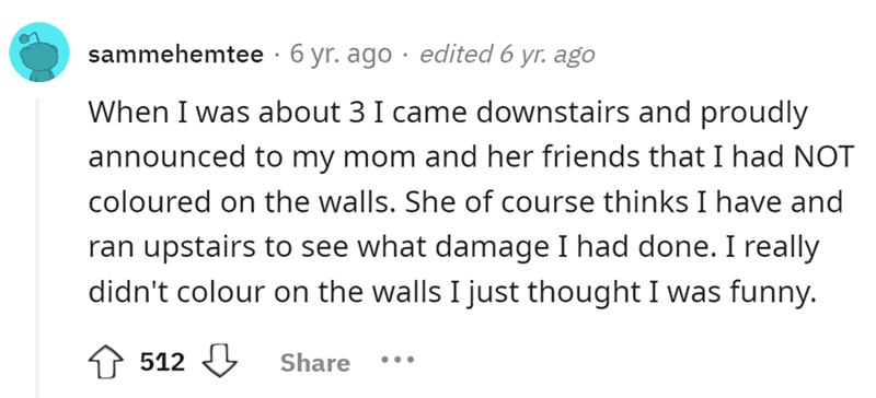 NOT coloring the walls