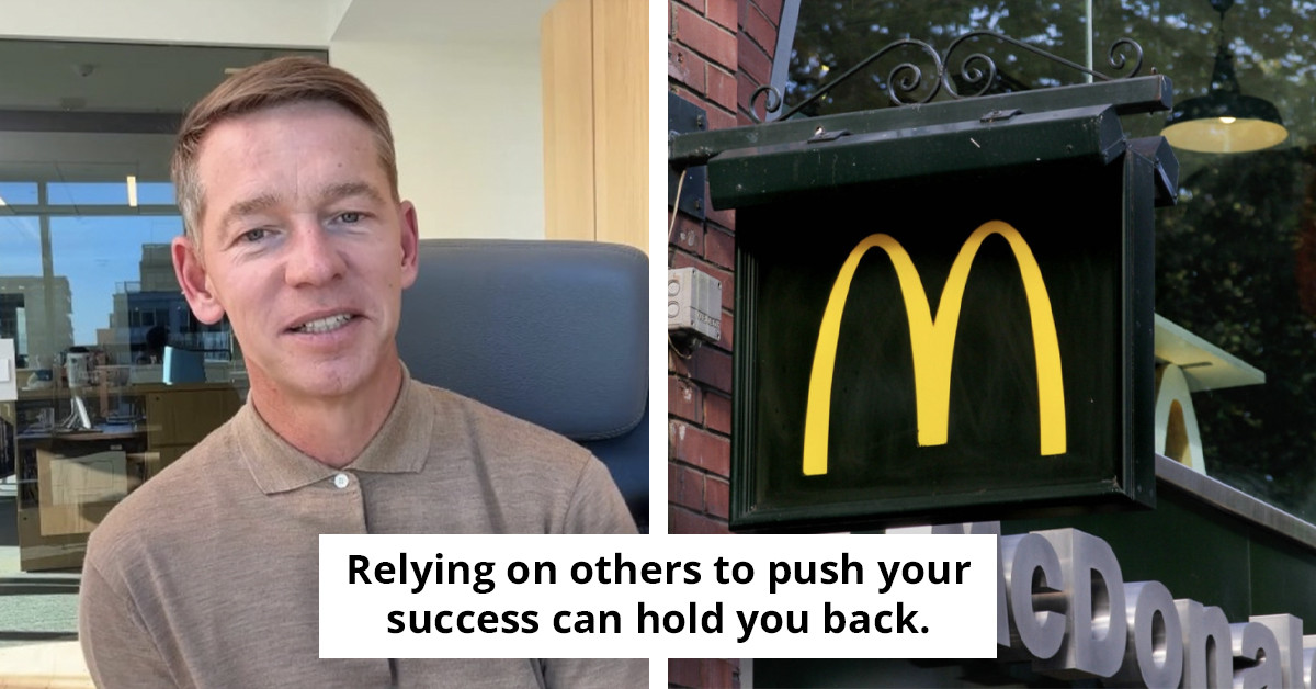 New video message from McDonald's CEO offers candid career advice that could be tough to hear