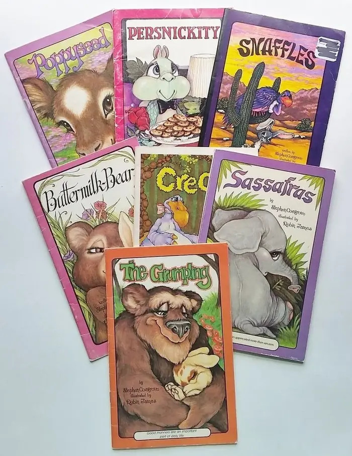 1. Serendipity books, which had oh-so-'70s-looking covers