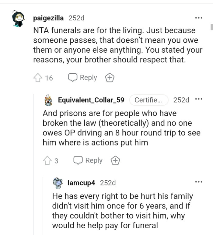 OP's brother should respect his decisions