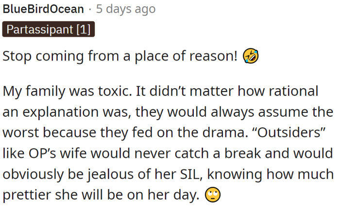 Some people simply feed on drama