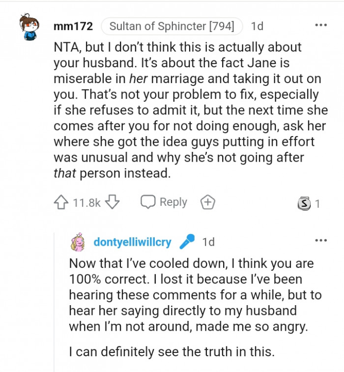 Ask Her Where She Got That Idea