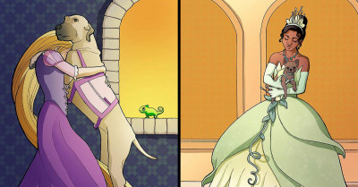 Artist Draws Attention to Disabled Rights by Pairing Disorders and Disabilities with Disney Princesses