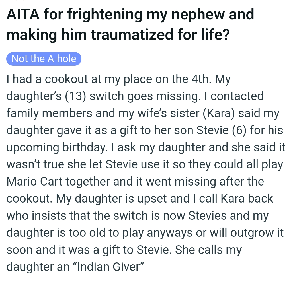 The OP Kicks Off His Story