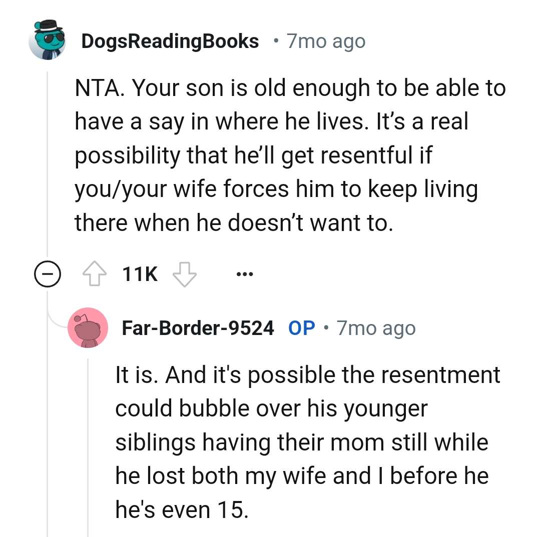 And the comments roll in...