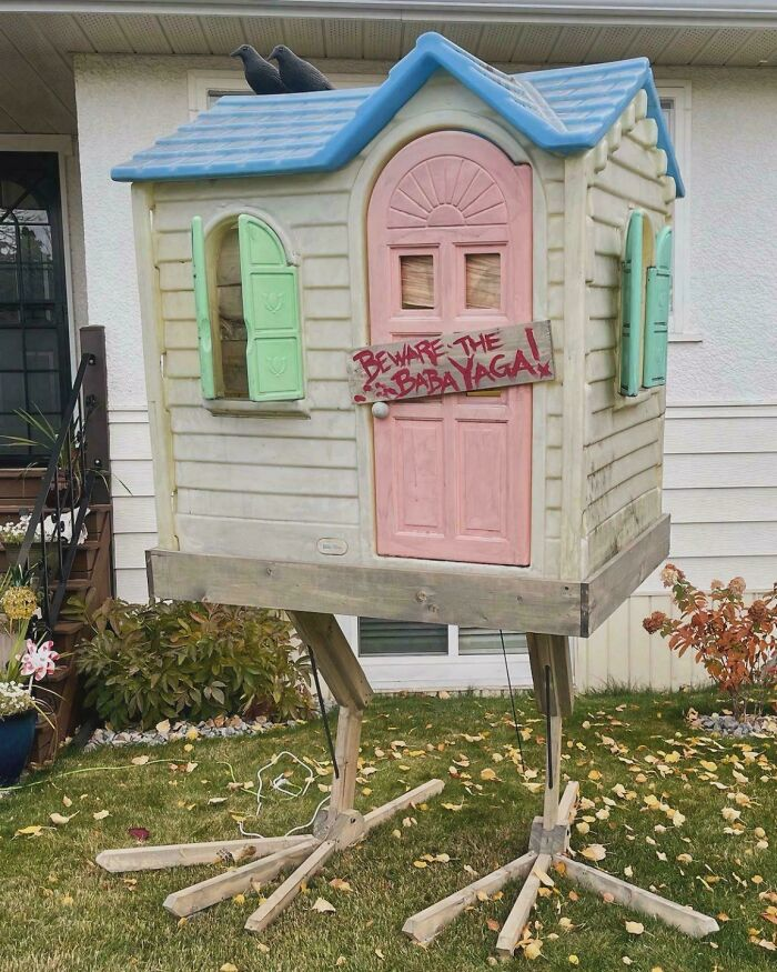 9. “Ok, This Is Hilarious. A Perfect And Unique Halloween Decoration”