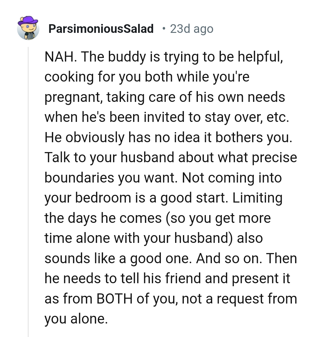 He Needs to Caution the Friend