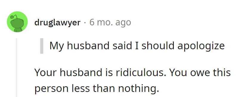 Husband's advice? About as useful as a screen door on a submarine.