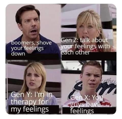 37. You guys have feelings?