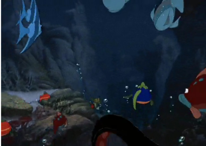 We found it! But there's a little twist to this one. If you look closely, you'll see a little wooden boy in there too, and his name is Pinocchio.