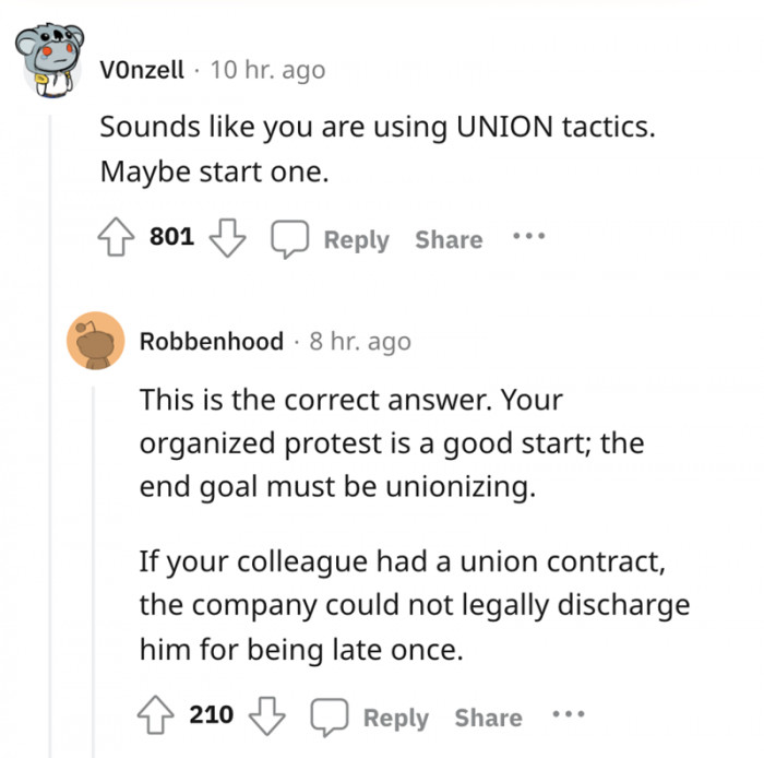 Further encouragement