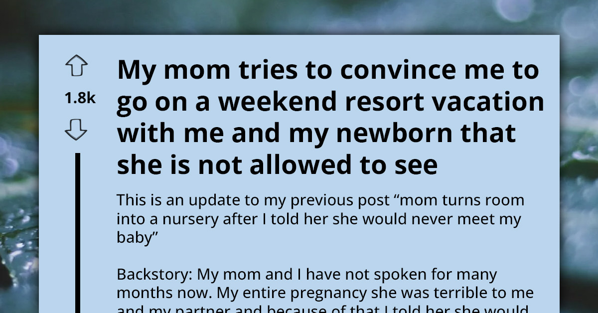 Mentally Unstable Mother Refuses to Accept She's Not Allowed to See Her Grandchild, Tries to Trick the Redditor with Weekend Trip