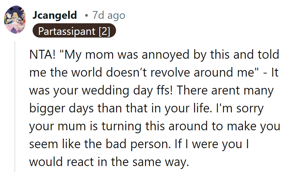 It's not just any day—it's the wedding day spotlight! 