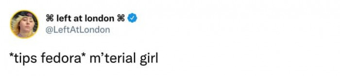 19. Whatever this tweep said