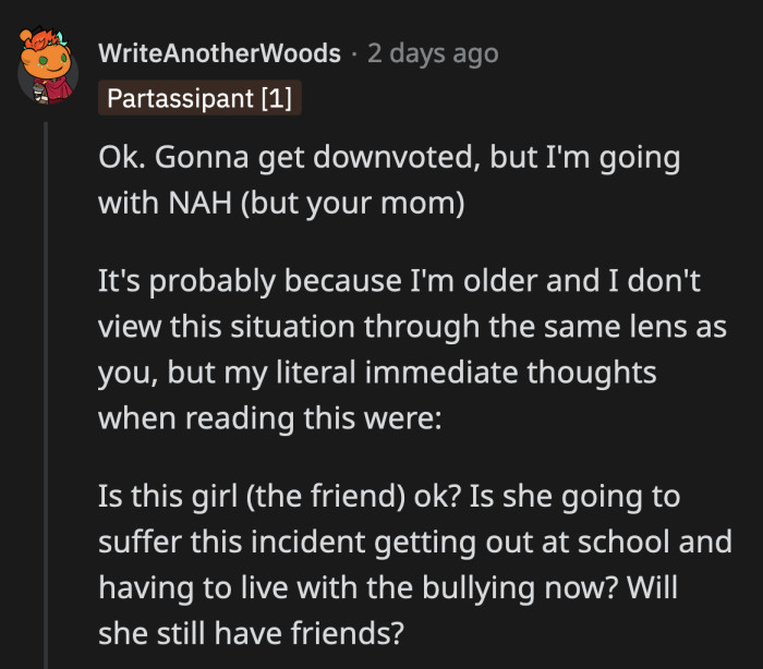 Someone Wondered if Anne Was Okay and if This Incident Will Become Gossip Around Their School