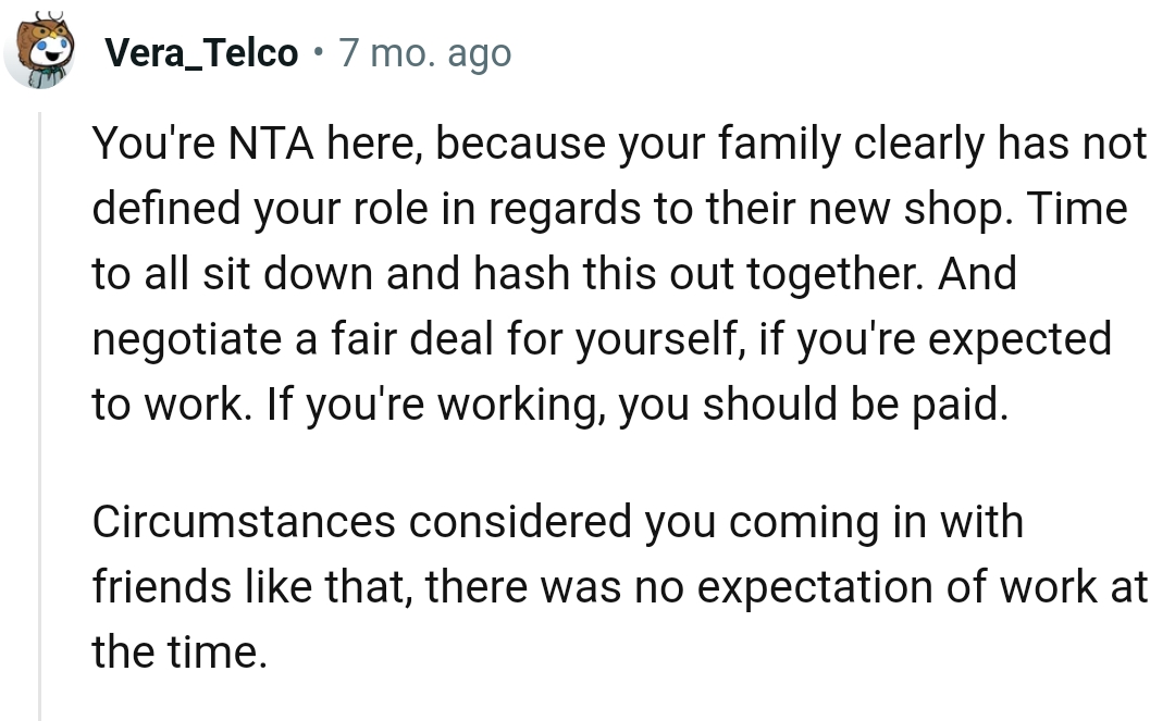 When You Work, You Get Paid