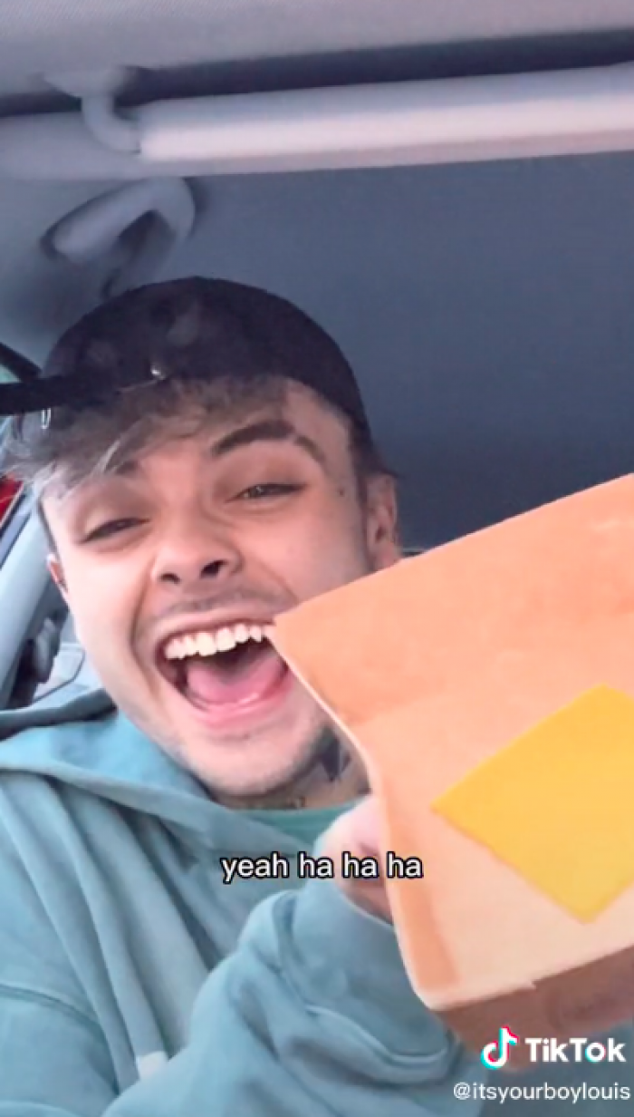 Eventually, a McDonald's employee saw his videos and did end up selling him the cheese separately.