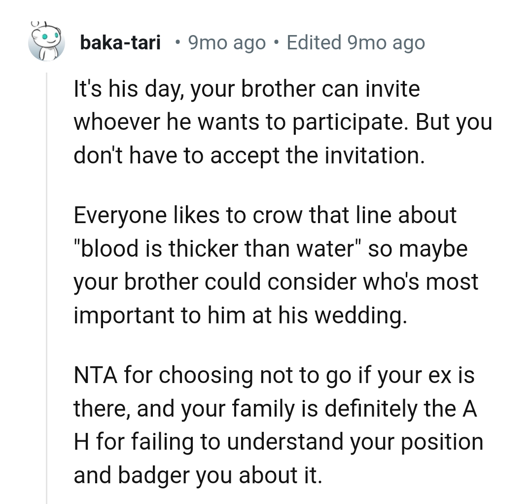 The OP failed to understand