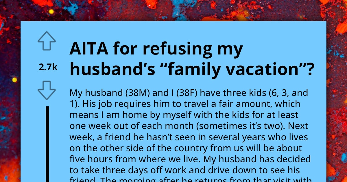 Woman’s Refusal to Attend “Family Vacation” Sparks Dispute, as Husband Eyes Rendezvous with Old Friend