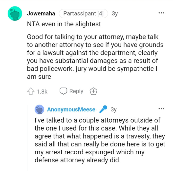 Good on you for talking to your attorney