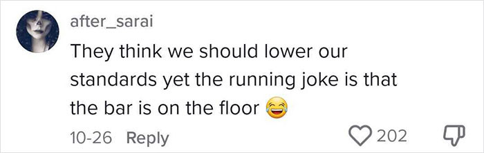 The Bar Is on the Floor