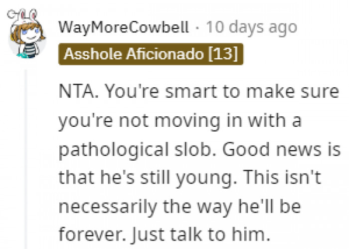 There's still hope for him