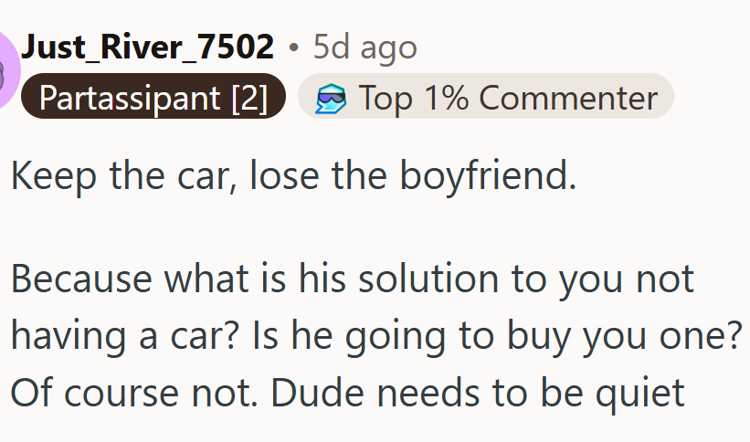 What is his solution?