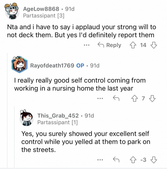 16. Report them NOW.