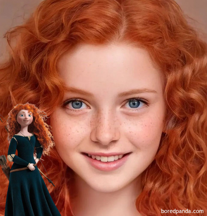 2. Merida From Brave