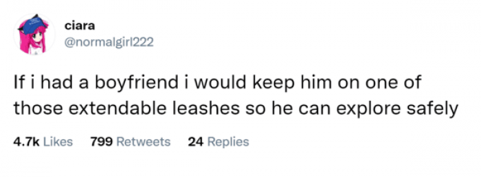 14. She just worries for his safety: