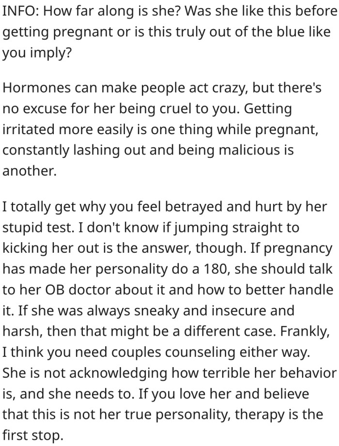 19. It's not unusual for pregnant people to be easily irritated.