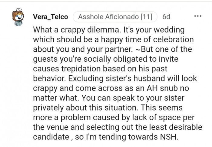 You can speak to your sister privately about this situation.