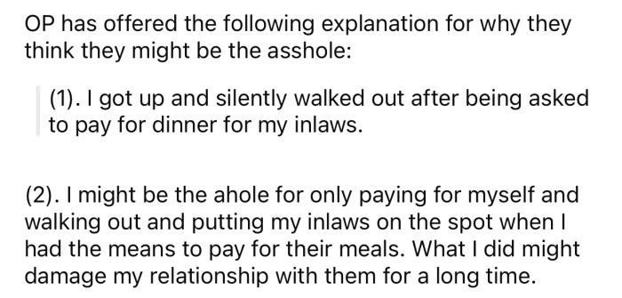 OP thinks she might be the a-hole for the following reason: