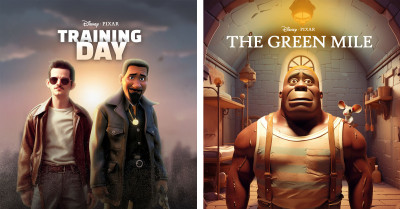 Pixar-fied: Famous Movies Transformed With Photoshop And AI