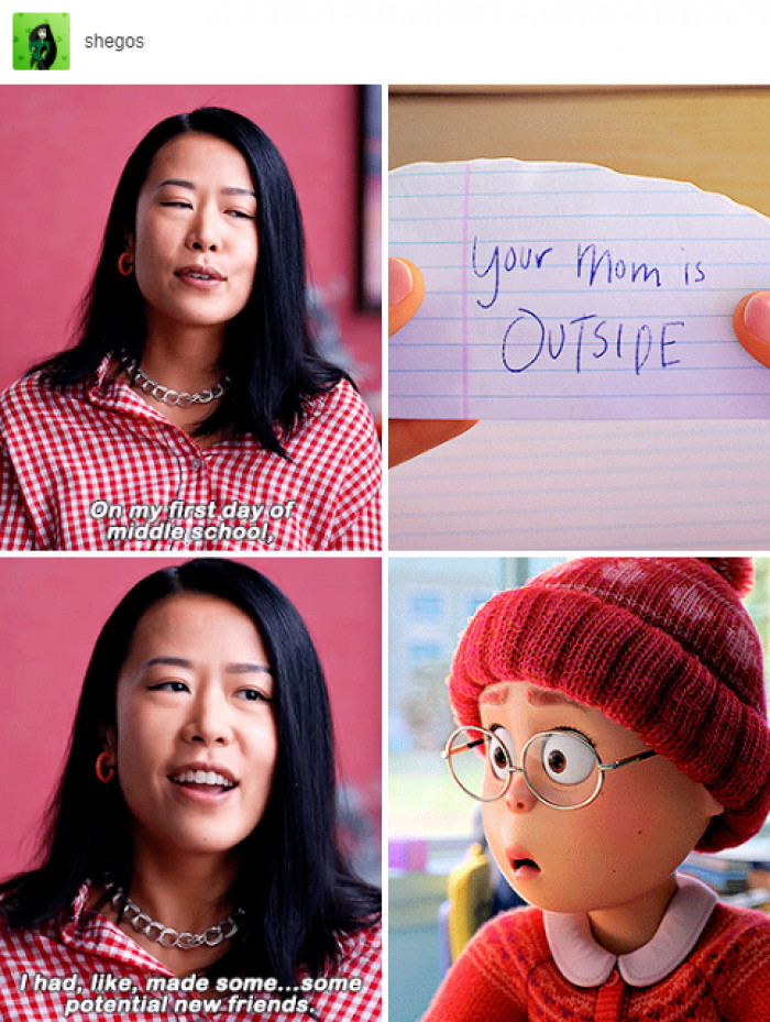 15) Domee Shi on her most embarrassing moment