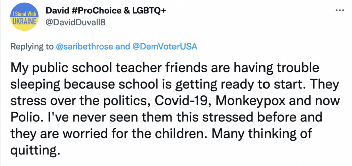 1. They aren't even worried about themselves. This is maddening.