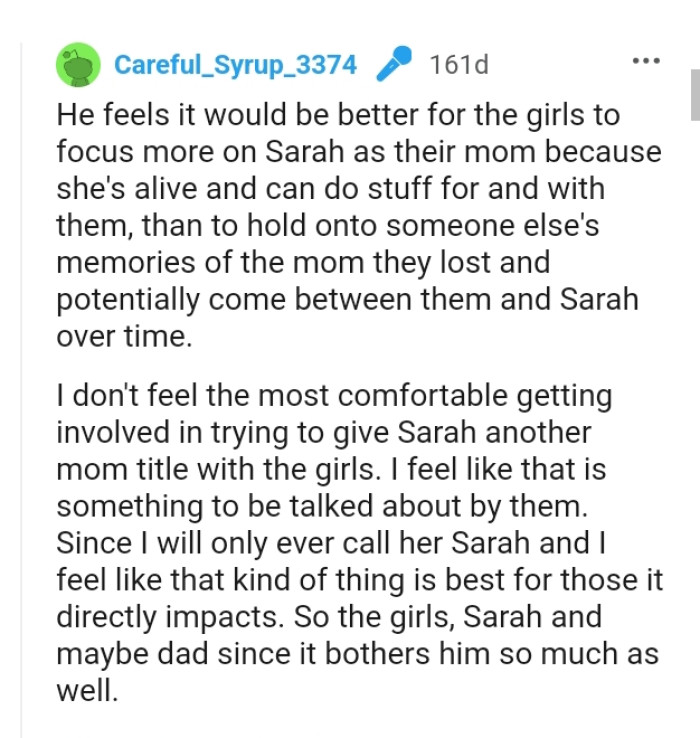 The OP's reply to the question above