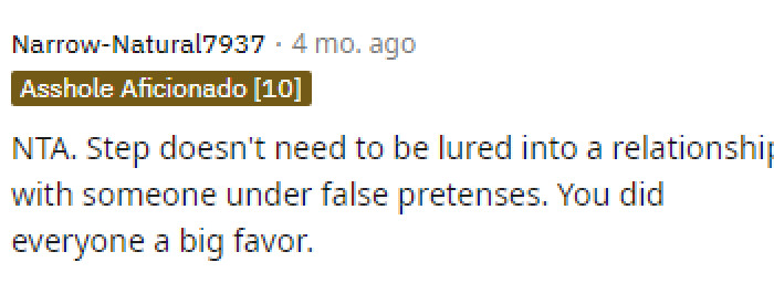 This definitely is something that we were thinking too, and obviously, the intentions weren't pure here at all.