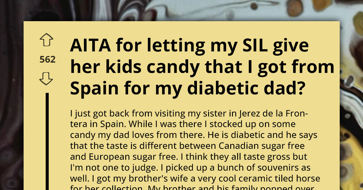 Redditor Found Themselves in a Sticky Situation After Returning from a Trip to Spain with Candy Intended for Diabetic Father