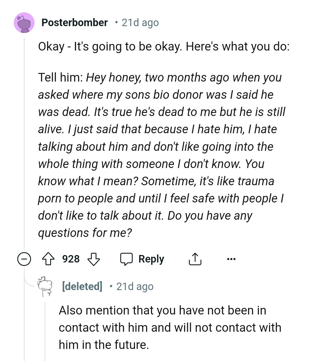 Here's What the OP Needs to Do