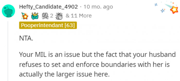 There's more than one issue here.