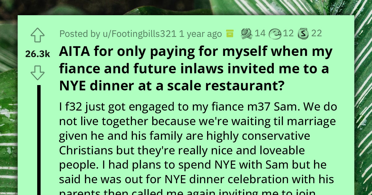 Bride-To-Be Ditches Fiancé And Future In-Laws After Expensive Dinner Debacle Involving 'Forgotten Wallets'